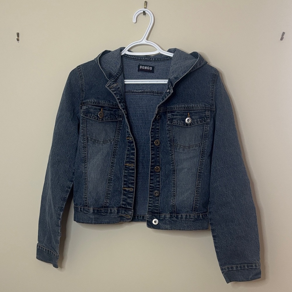 BONGO Y2K Classic Blue Hooded Jacket